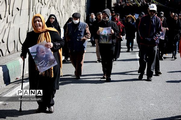 راهپیمایی باشکوه ۲۲ بهمن در تهران