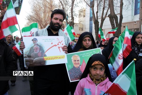 جشن چهل ویک سالگی انقلاب در یزد