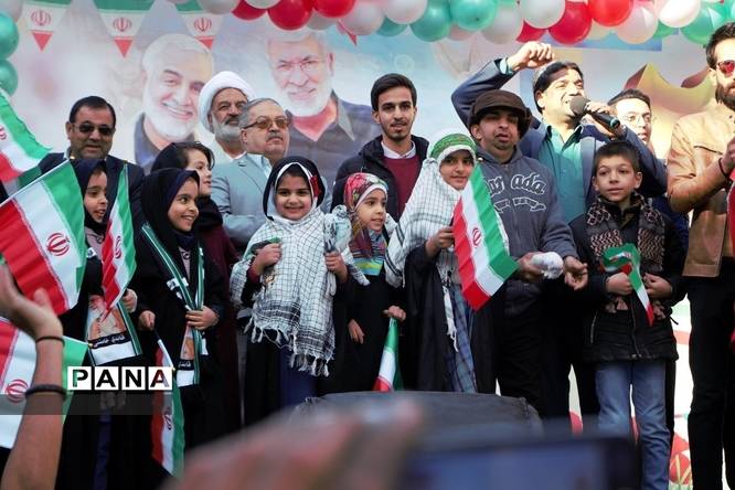 جشن چهل ویک سالگی انقلاب در یزد