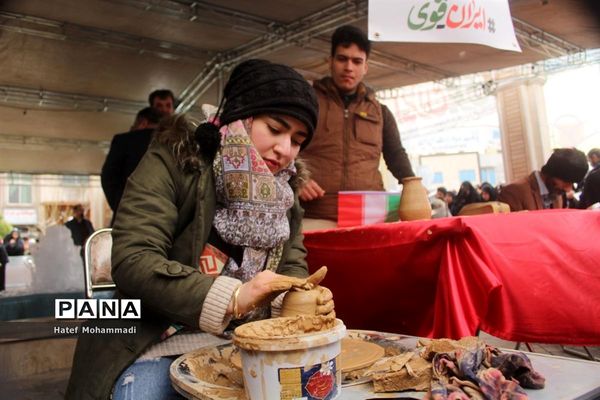 راهپیمایی 22 بهمن در قم