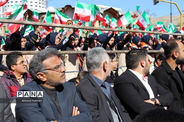 اربعین سردار شهید حاج قاسم سلیمانی همزمان با راهپیمایی چهل و یکمین سال پیروزی انقلاب اسلامی