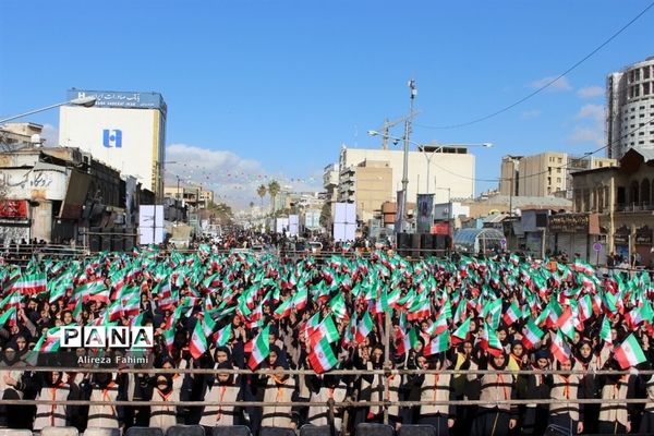 اربعین سردار شهید حاج قاسم سلیمانی همزمان با راهپیمایی چهل و یکمین سال پیروزی انقلاب اسلامی