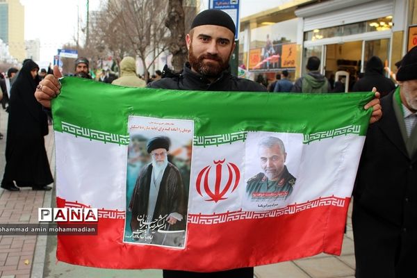 راهپیمایی 22 بهمن در مشهد