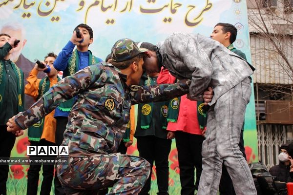 راهپیمایی 22 بهمن در مشهد