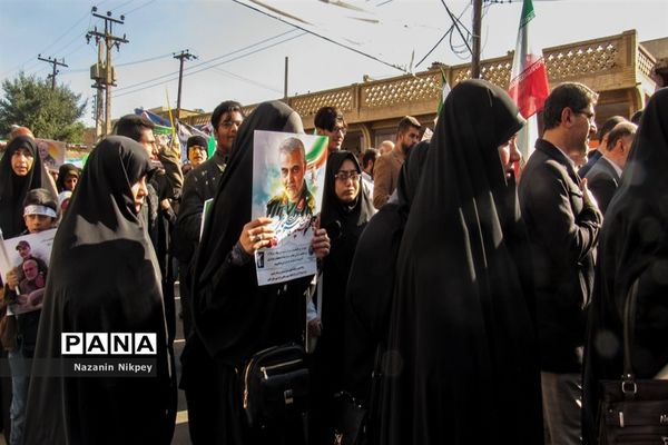 چهل و یکمین  راهپیمایی 22 بهمن در اهواز