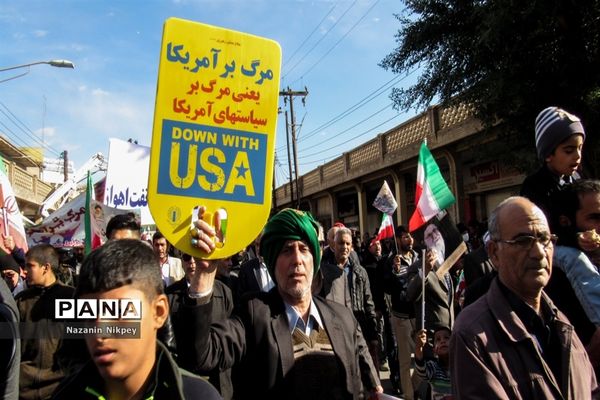 چهل و یکمین  راهپیمایی 22 بهمن در اهواز