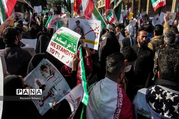چهل و یکمین  راهپیمایی 22 بهمن در اهواز