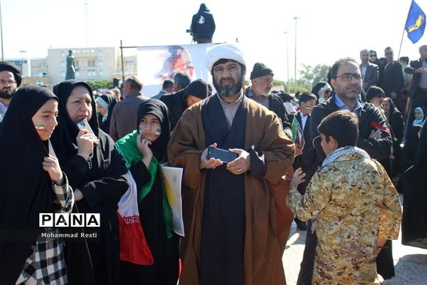 راهپیمایی 22 بهمن در بوشهر