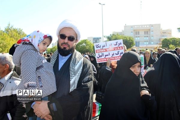 راهپیمایی 22 بهمن در بوشهر