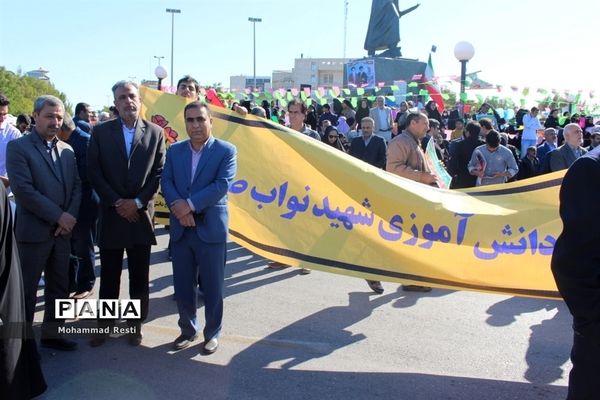 راهپیمایی 22 بهمن در بوشهر