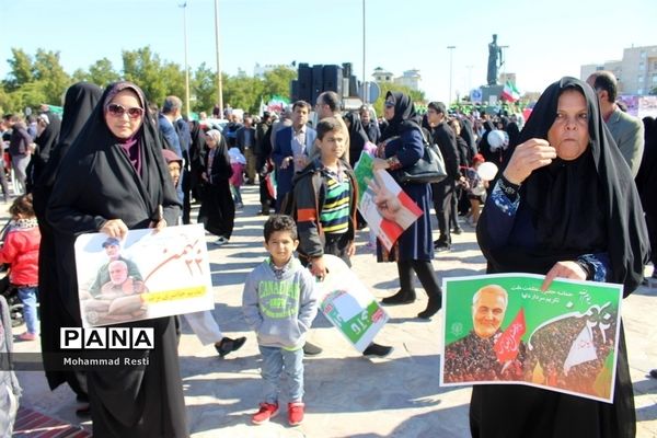 راهپیمایی 22 بهمن در بوشهر