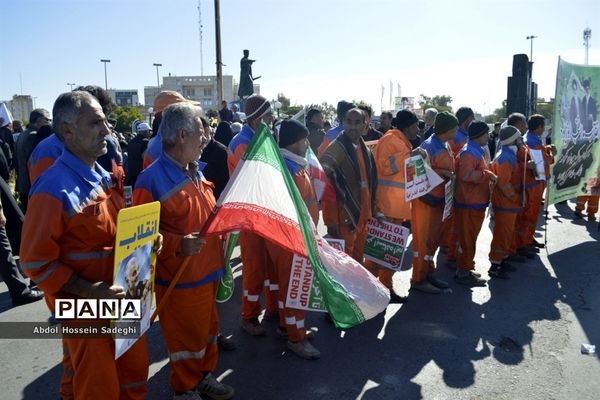 راهپیمایی 22 بهمن در بوشهر