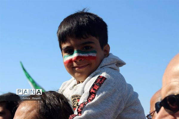 مراسم راهپیمایی باشکوه ۲۲ بهمن در شهرستان امیدیه