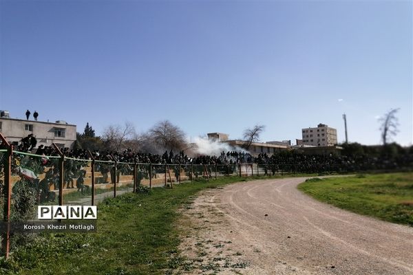 راهپیمایی 22 بهمن و اربعین شهادت حاج قاسم سلیمانی در کازرون