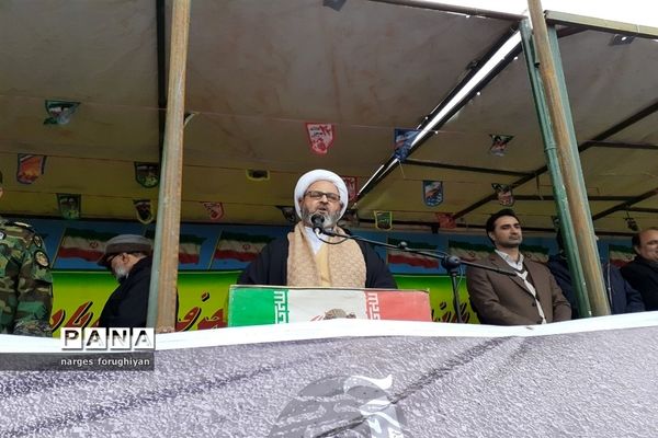 راه پیمایی 22 بهمن در تربت جام