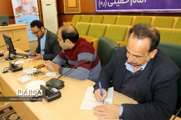 نشست خبری رئیس ستاد انتخابات استان بوشهر