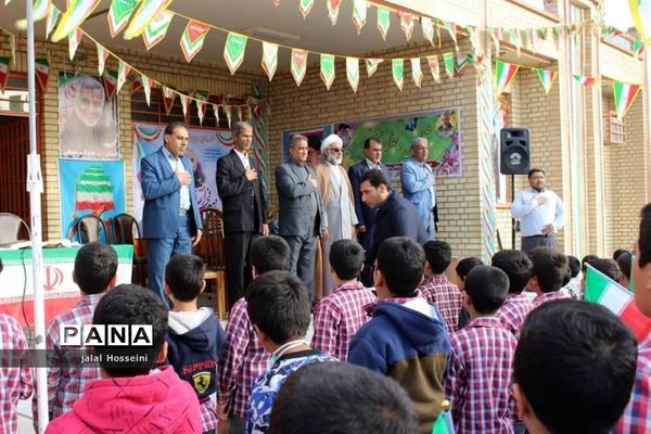 نامگذاری مدرسه ای در گورک سلیمانی استان بوشهر