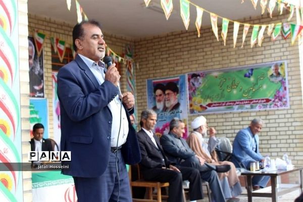 نامگذاری مدرسه ای در گورک سلیمانی استان بوشهر