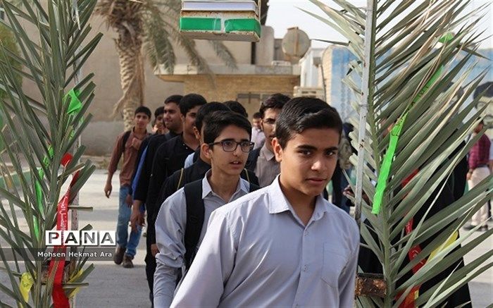 اعزام ۲۰۰ دانش آموز آبادانی  به مناطق عملیاتی دفاع مقدس