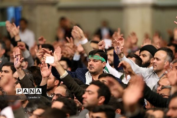 دیدار ذاکران اهل‌بیت علیهم‌السلام با رهبر معظم انقلاب