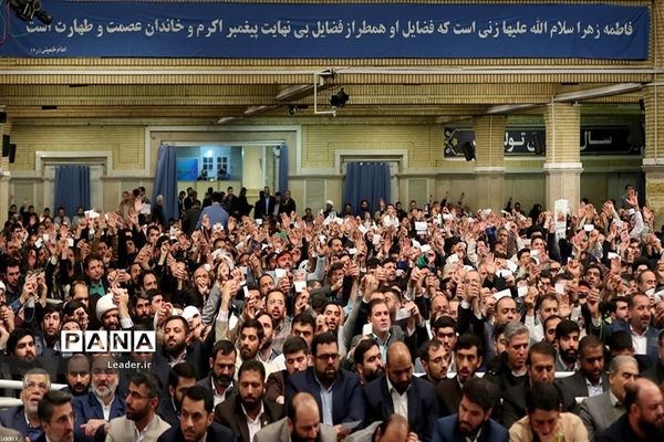 دیدار ذاکران اهل‌بیت علیهم‌السلام با رهبر معظم انقلاب