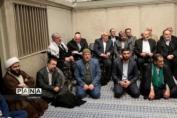 دیدار ذاکران اهل‌بیت علیهم‌السلام با رهبر معظم انقلاب