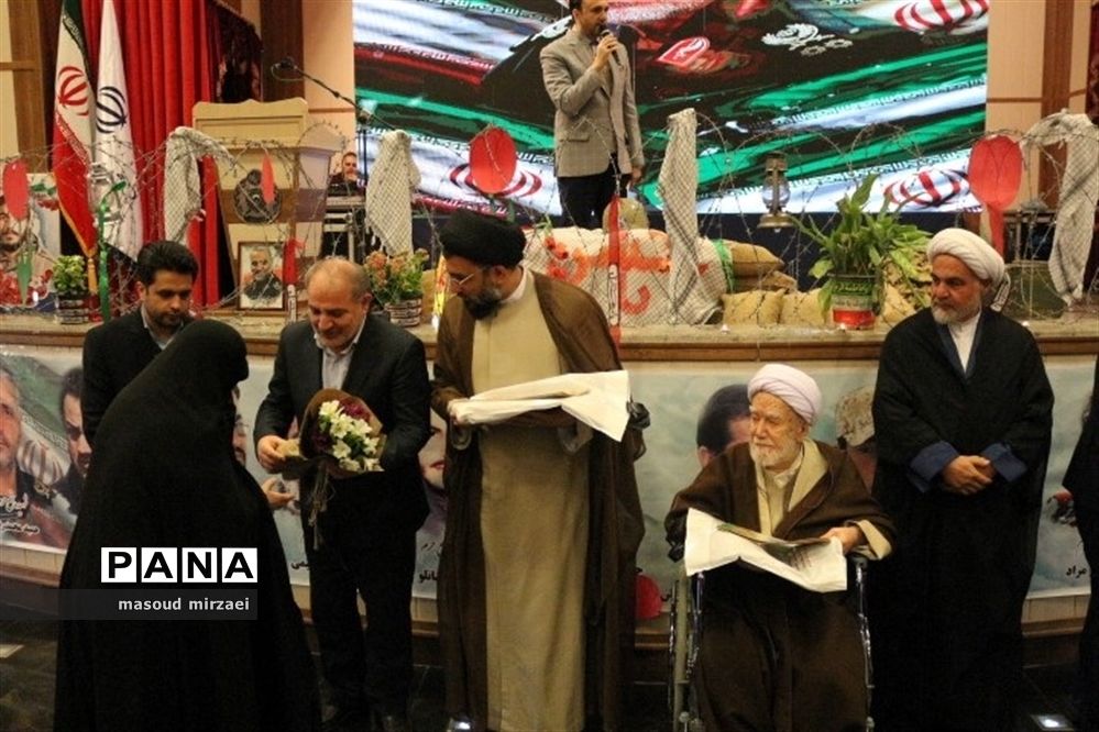 آیین بزرگداشت سردار سلیمانی در قزوین