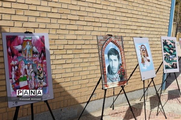 آیین بزرگداشت سردار سلیمانی در قزوین