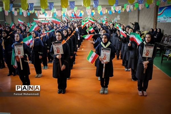 برگزاری مانور تشکیلاتی یاوران  انقلاب درچهاردانگه