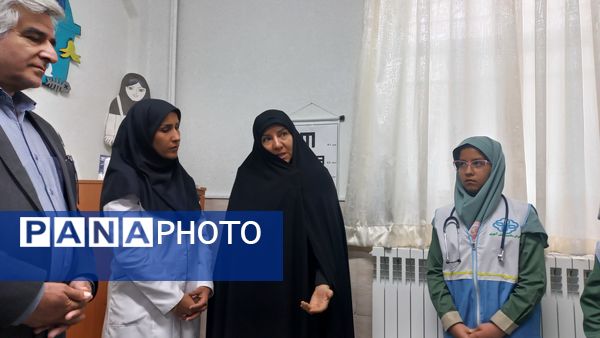 آئین افتتاحیه برنامه سفیران سلامت دانش آموزی استان خراسان رضوی در دبستان شاهد تحقیقی ناحیه ۶