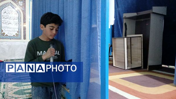  اعتکاف دانش‌آموزی در شهرستان بن