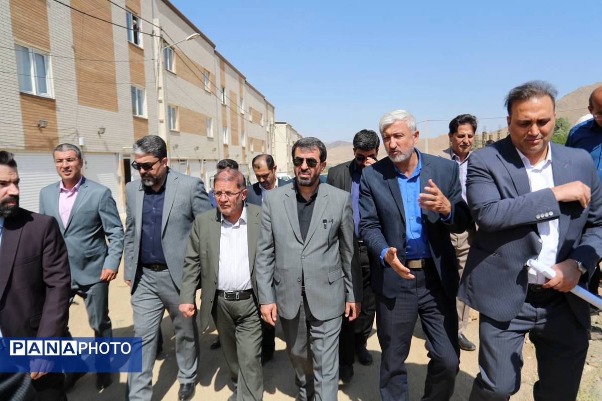 بازدید میدانی استاندار همدان از سد مخزنی خرمرود تویسرکان