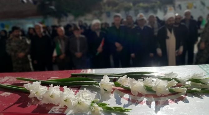 گالیکش میزبان شهید گمنام شد