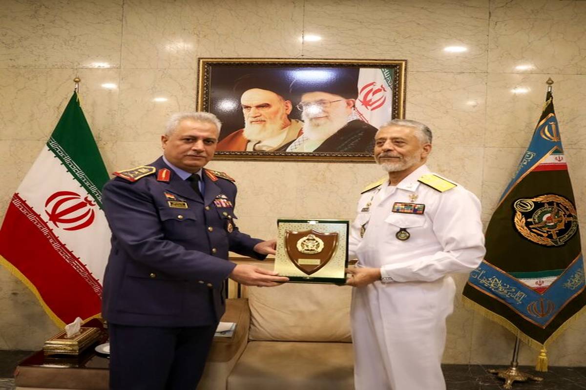 حضور رئیس دانشگاه دفاع ملی عراق در ستاد فرماندهی کل ارتش