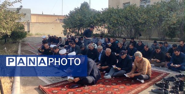 مراسم قرائت زیارت عاشورا در تیتکانلو