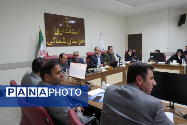 جلسه شورای معاونان در استانداری خراسان شمالی 