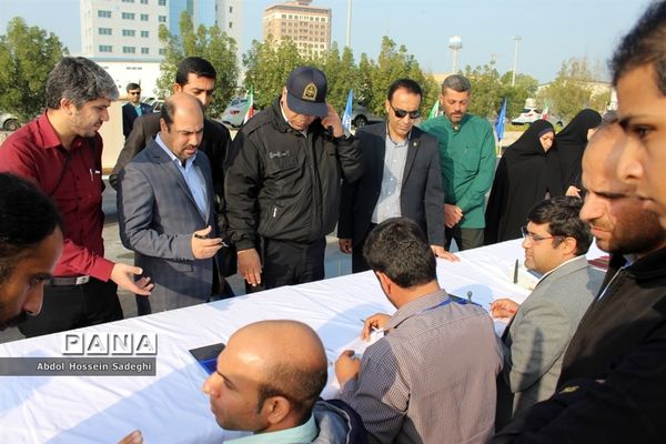 دریای وحدت مردم استان بوشهردر انتخابات یازدهمین دوره مجلس شورای اسلامی