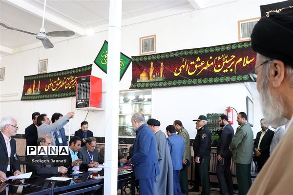 حضور پرشور مردم آباده در انتخابات مجلس شورای اسلامی