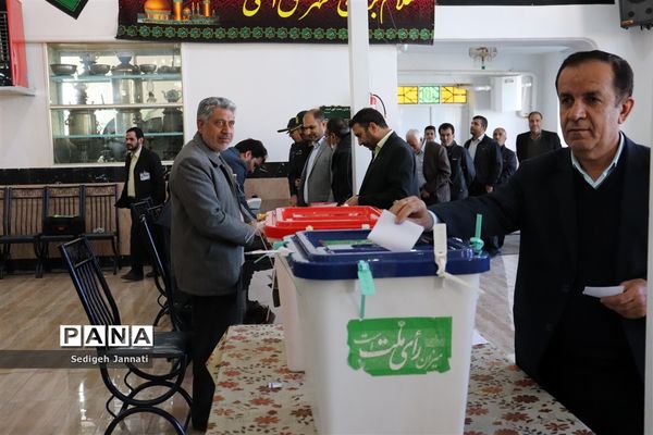 حضور پرشور مردم آباده در انتخابات مجلس شورای اسلامی
