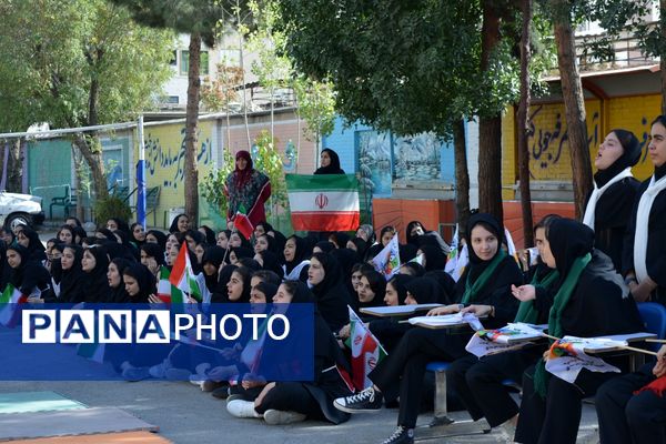 از حرکات رزمی دانش‌آموزان تا طناب‌کشی معلمان، المپیاد ورزشی مدرسه حکمت بهارستان‌دو