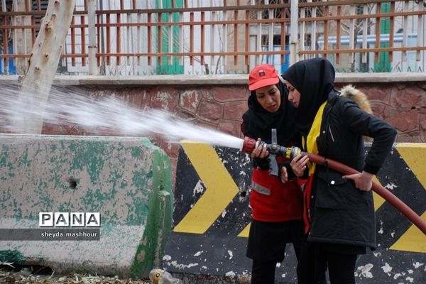 کارگاه آموزشی اطفاء حریق در شهرری