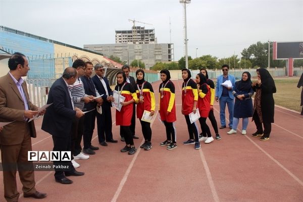 سی و یکمین دوره مسابقات قهرمانی دانش آموزان دختر مقطع متوسطه اول در رشته دو و میدانی