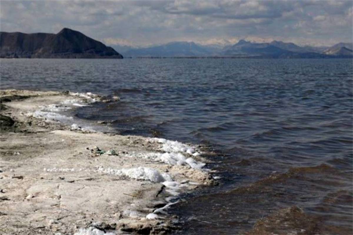 وضعیت دریاچه ارومیه پس از بارش‌های اخیر+ویدئو