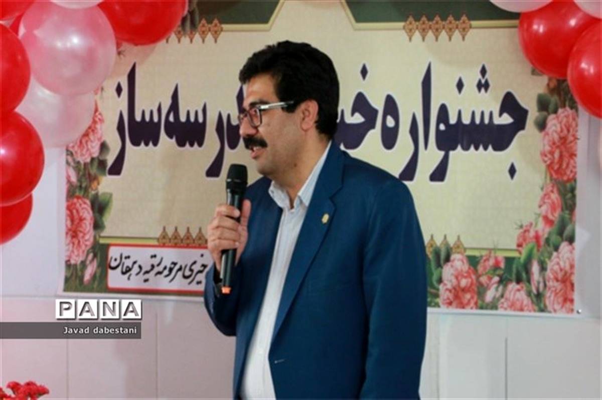 دبستان خیری دوکلاسه مرحومه رقیه دهقان محمد آبادی در مروست  افتتاح شد