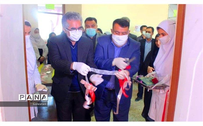 اولین کارگاه تولید ماسک آموزش و پرورش استان گلستان افتتاح شد
