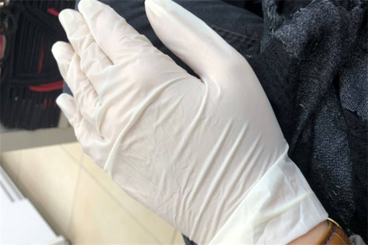 ابلاغ بخشنامه توزیع نظام مند دستکش معاینه و جراحی