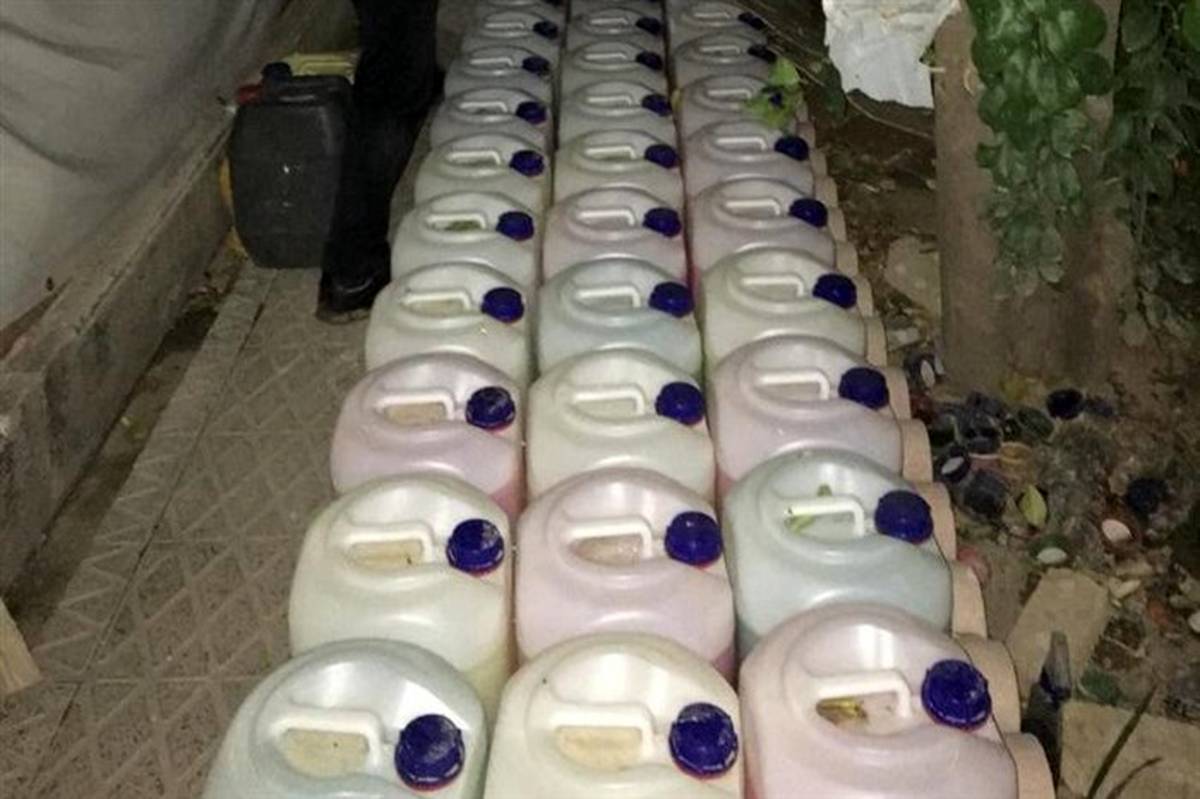 17 هزار لیتر مواد ضدعفونی کننده تقلبی در مازندران کشف شد