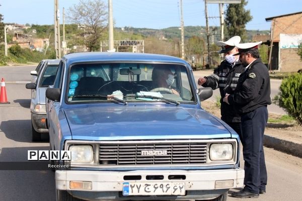 کنترل تفرجگاه‌ها و ورودی روستاهای مازندران