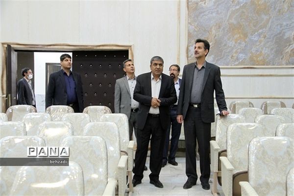 بازدید مدیرکل  آموزش و پرورش استان کرمان از پروژه های عمرانی آموزش و پرورش