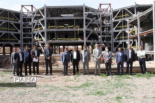 بازدید مدیرکل  آموزش و پرورش استان کرمان از پروژه های عمرانی آموزش و پرورش